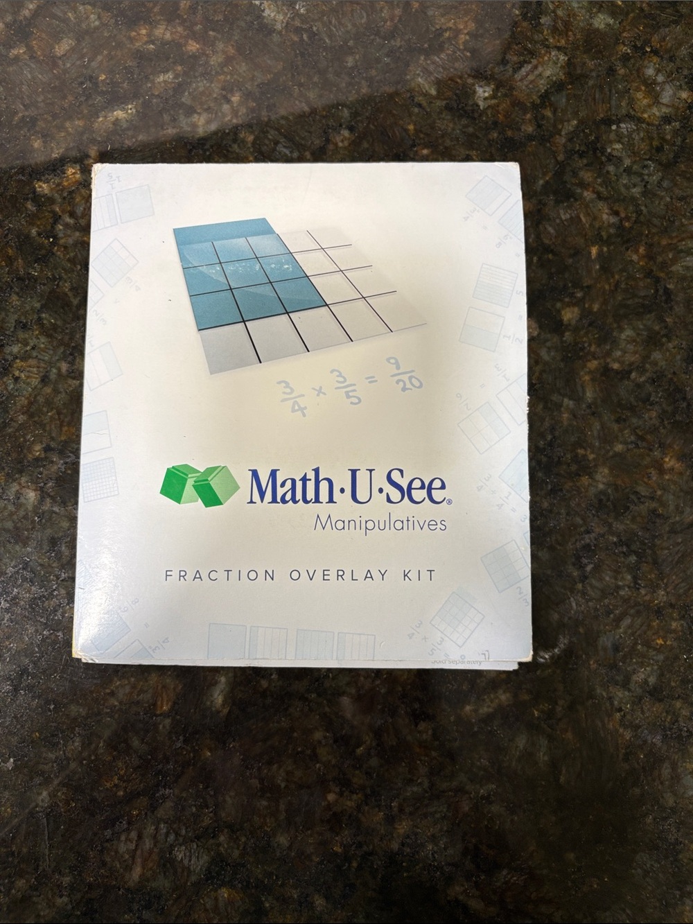 Math u see Fraction Overlay Kit